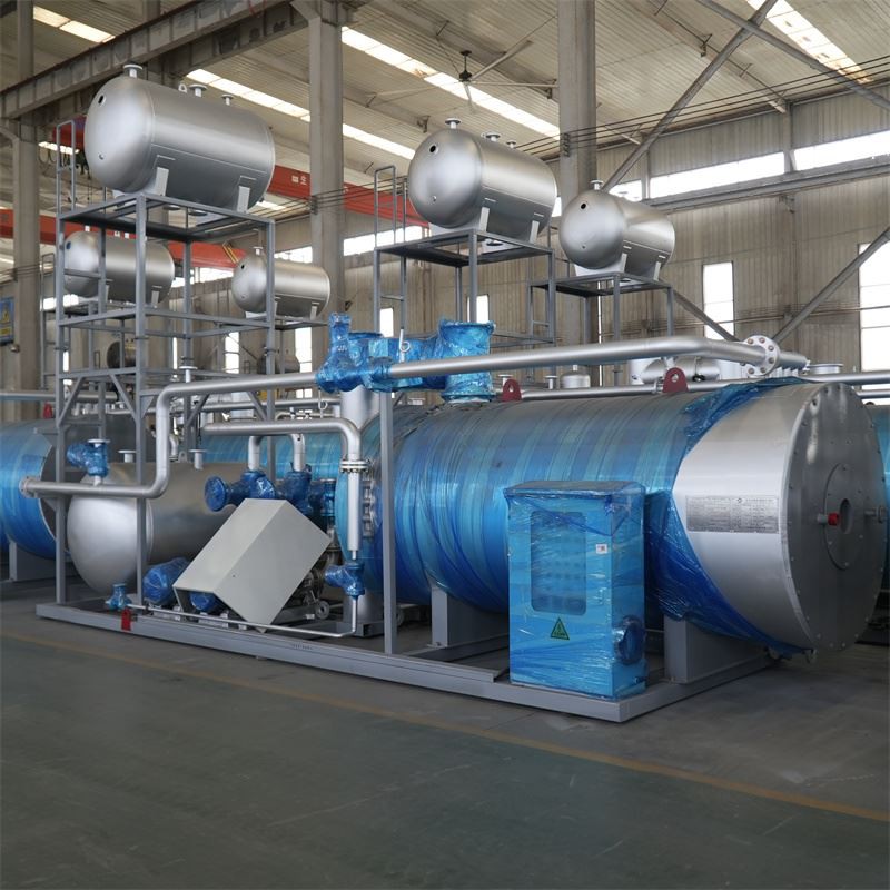 Plynová olejová pec na vedenie tepla